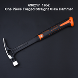 16oz Forged Straight Claw Hammer