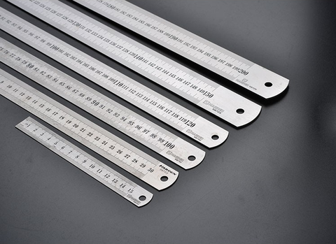 150,300,500,1000,1200,1500,2000mm Stainless Steel Ruler – Harden Tools ...