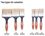 Harden 620108 3 Pcs Paint Set 1", 1 1/2", 2" Classic High Quality Painting Brushes Paint Brush Set with Plastic Handle