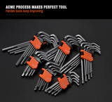 9pcs Long Hex Key Wrench