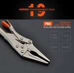 9" Long Nose Lock Grip Pliers