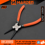 7", 9", 13" Circlip Plier Internal Straight Jaw