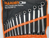 12Pcs Double Ring Spanner Set