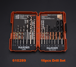 16 Pcs Drill Bit Set