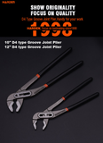 10", 12" D4 Type Groove Joint Plier